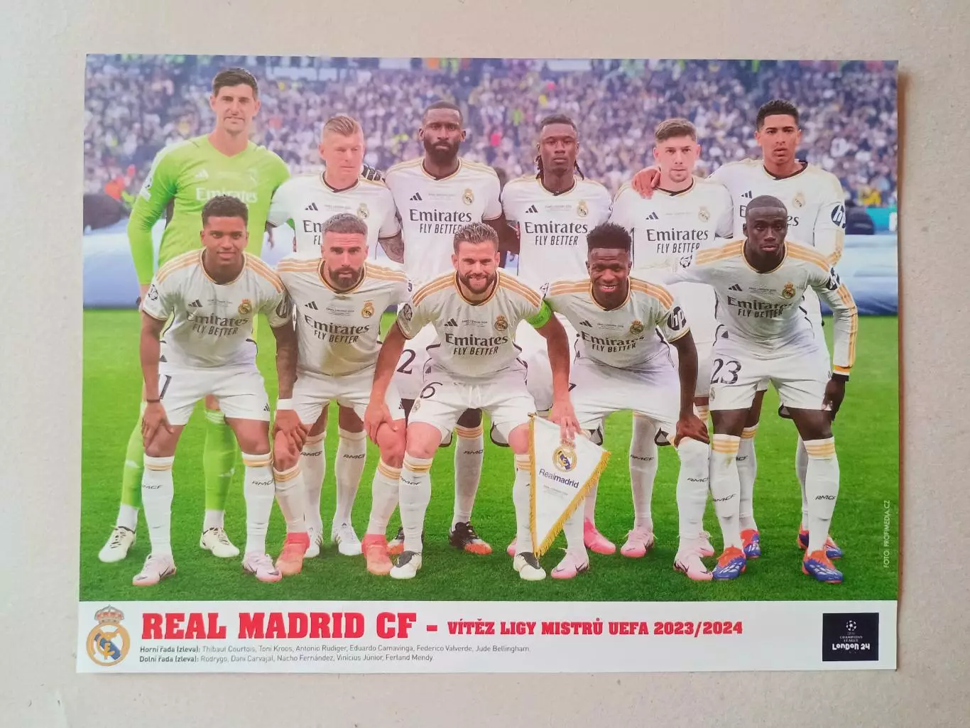 Плакат А4- Real Madrid,Inter Milan