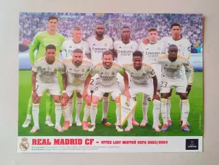Плакат А4- Real Madrid,Inter Milan