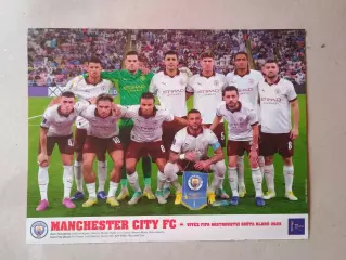 Плакат А4- Manchester City
