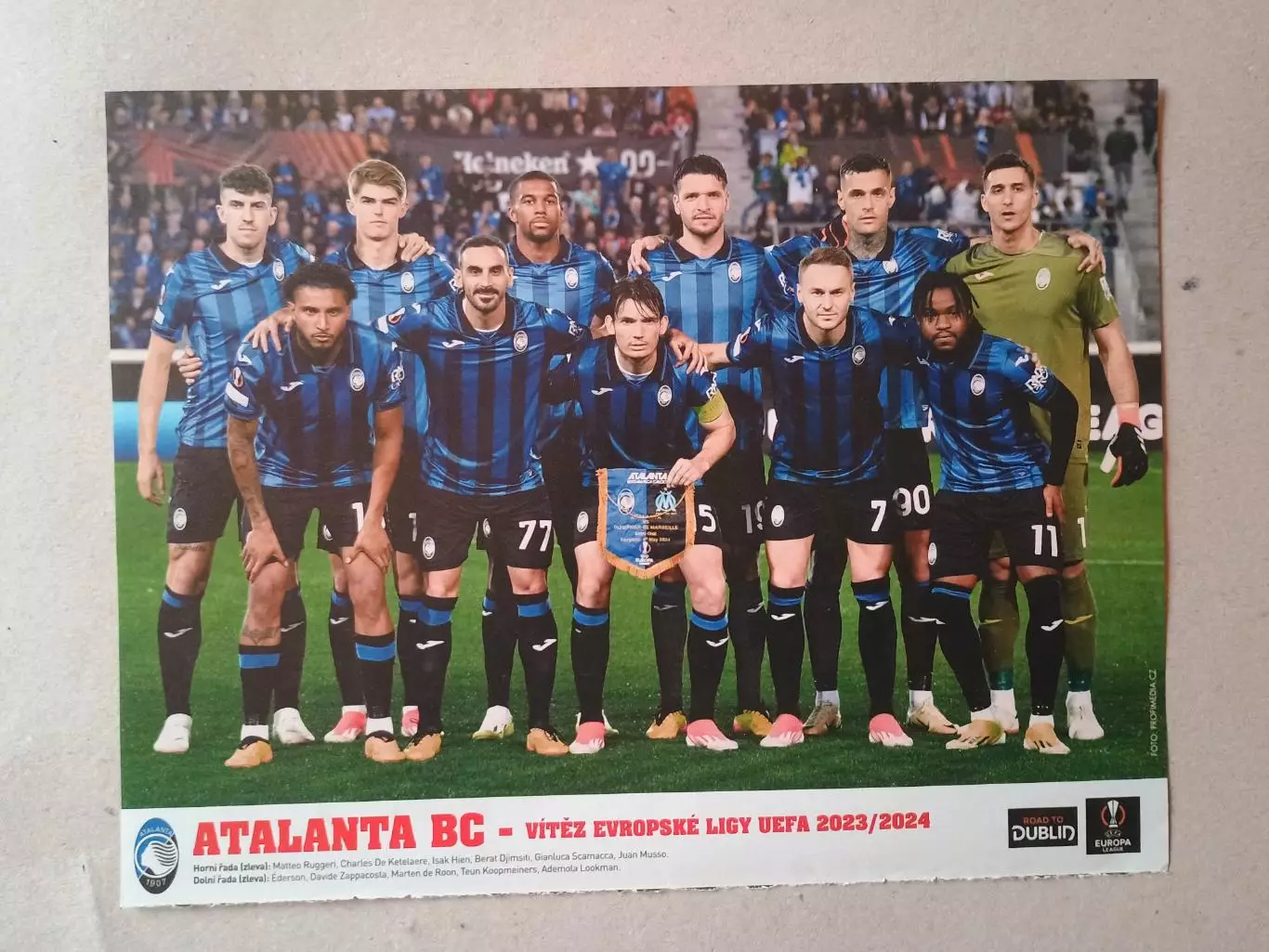 Плакат А4- Atalanta