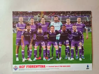 Плакат А4- Fiorentina