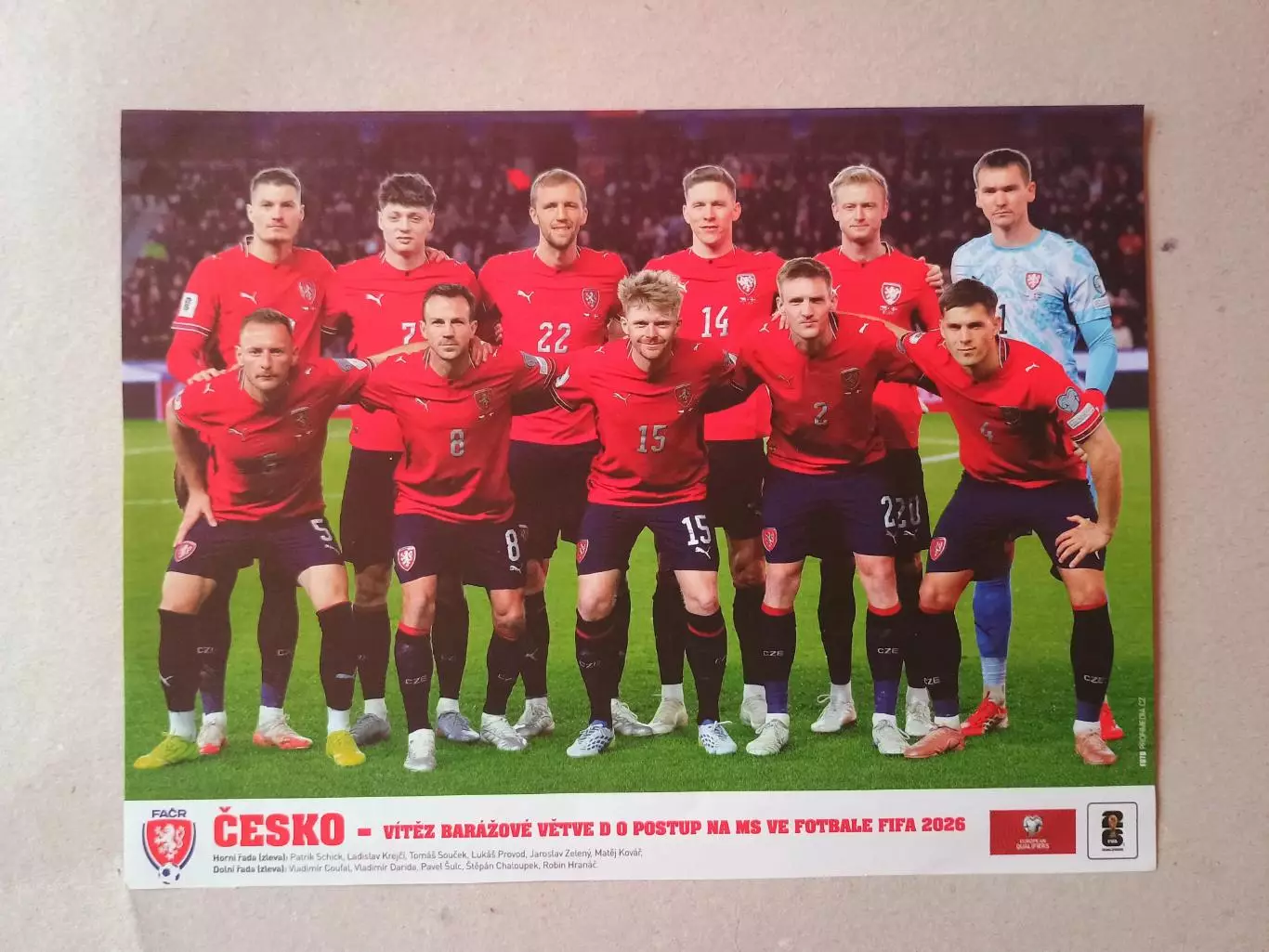 Плакат А4- Czechia
