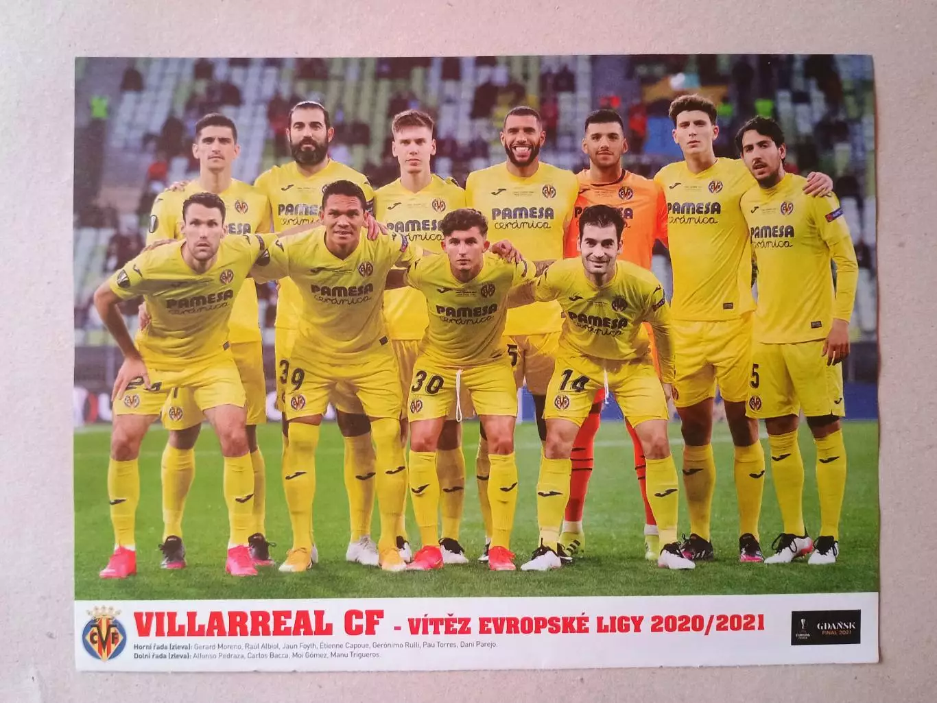 Плакат А4- Villarreal