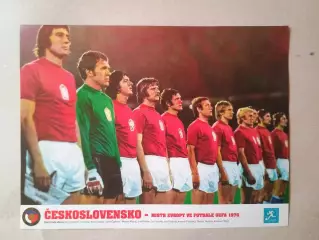 Плакат А4- Czechoslovakia