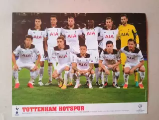 Плакат А4- Tottenham