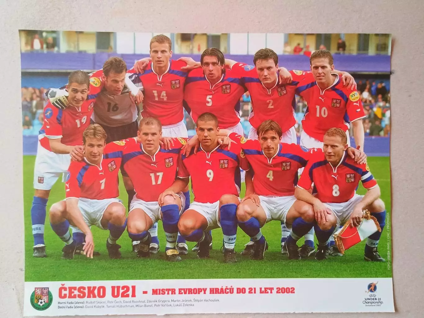 Плакат А4- Czechia U-21 3