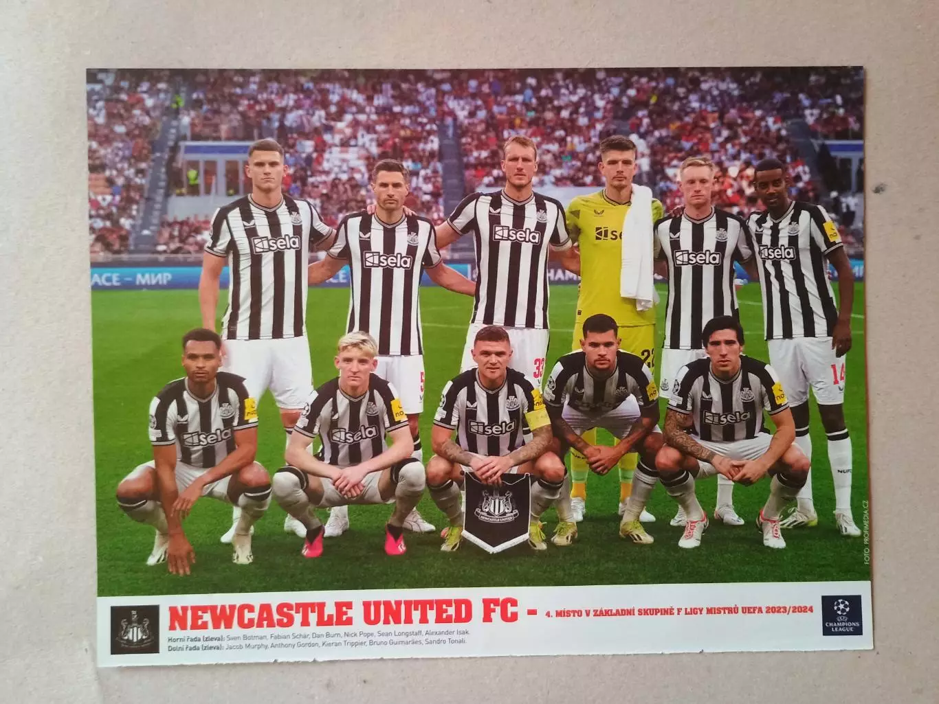 Плакат А4- Newcastle