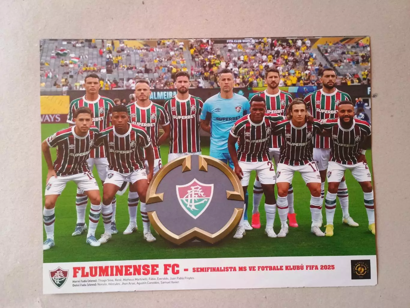 Плакат А4- Fluminense
