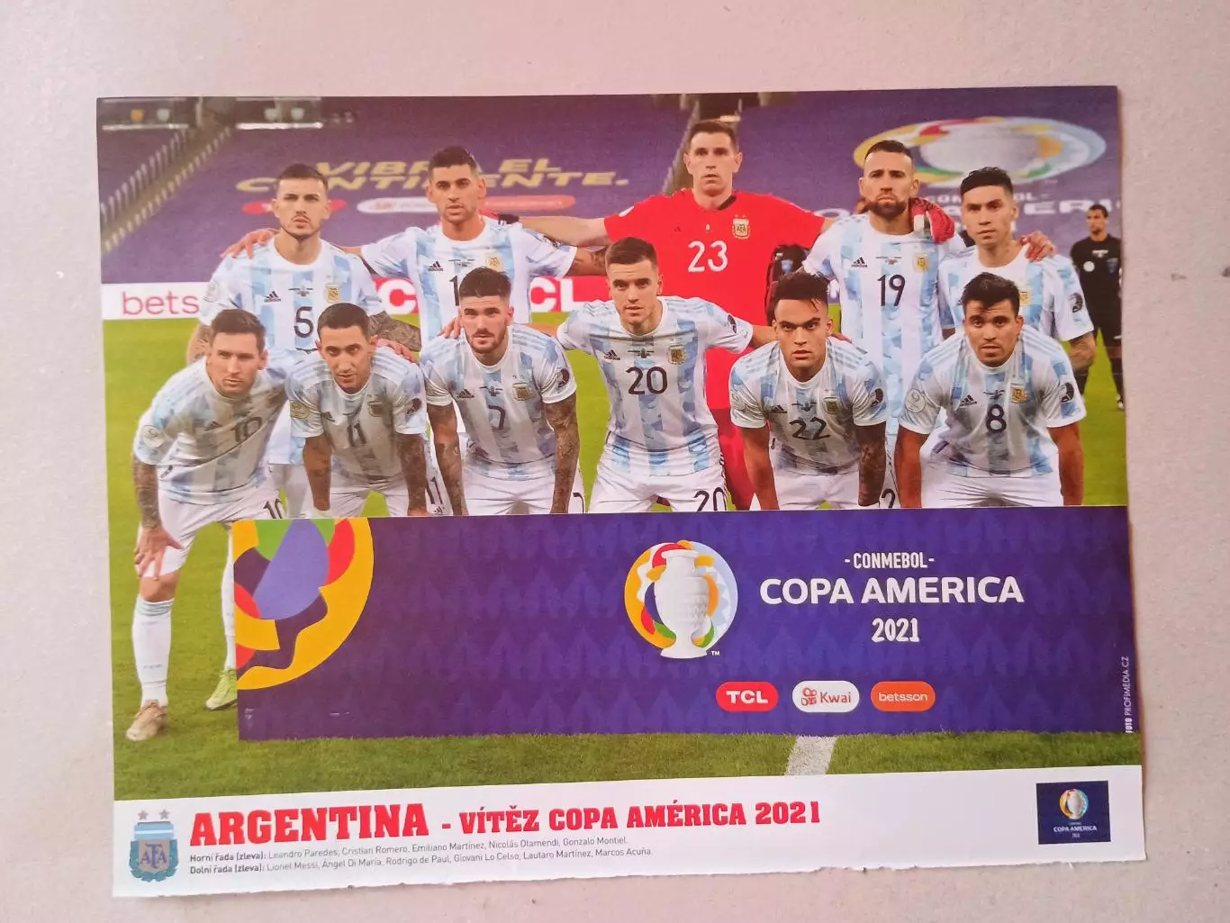 Плакат А4- Argentina