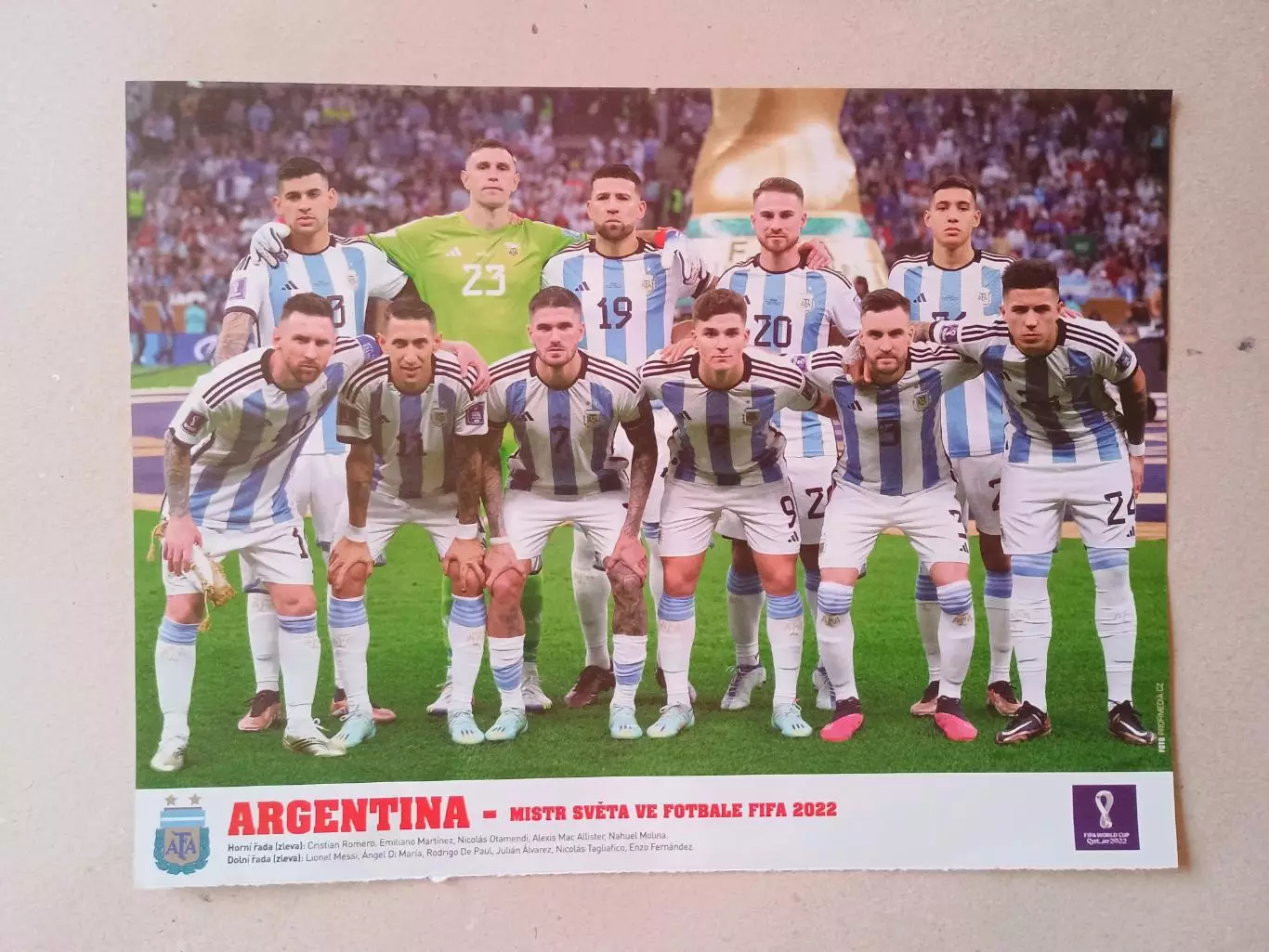 Плакат А4-Argentina