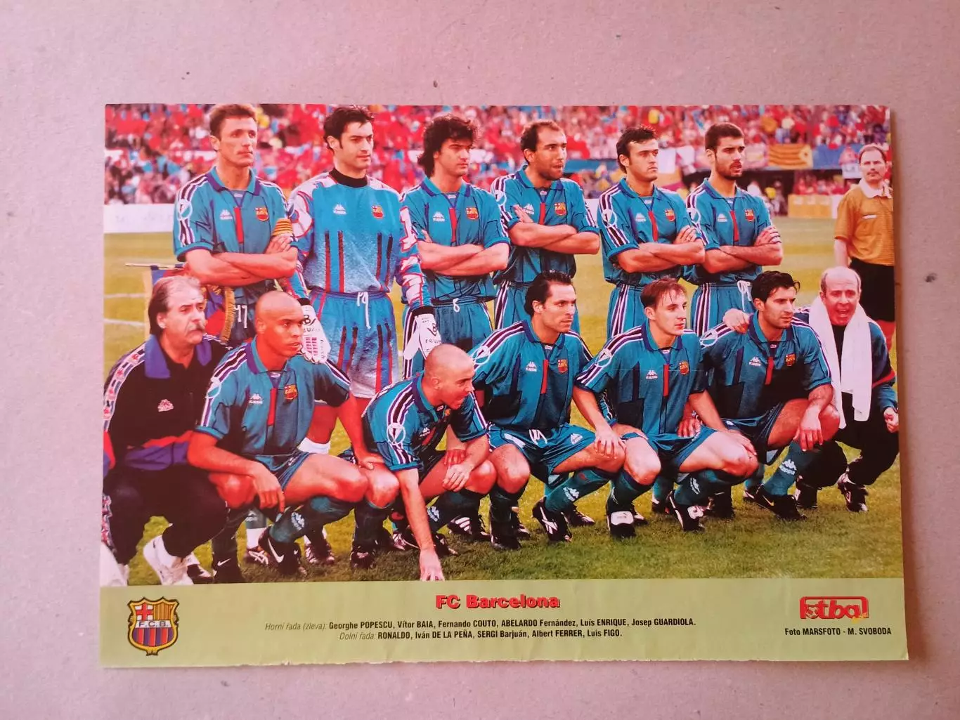 Плакат А4- Barcelona