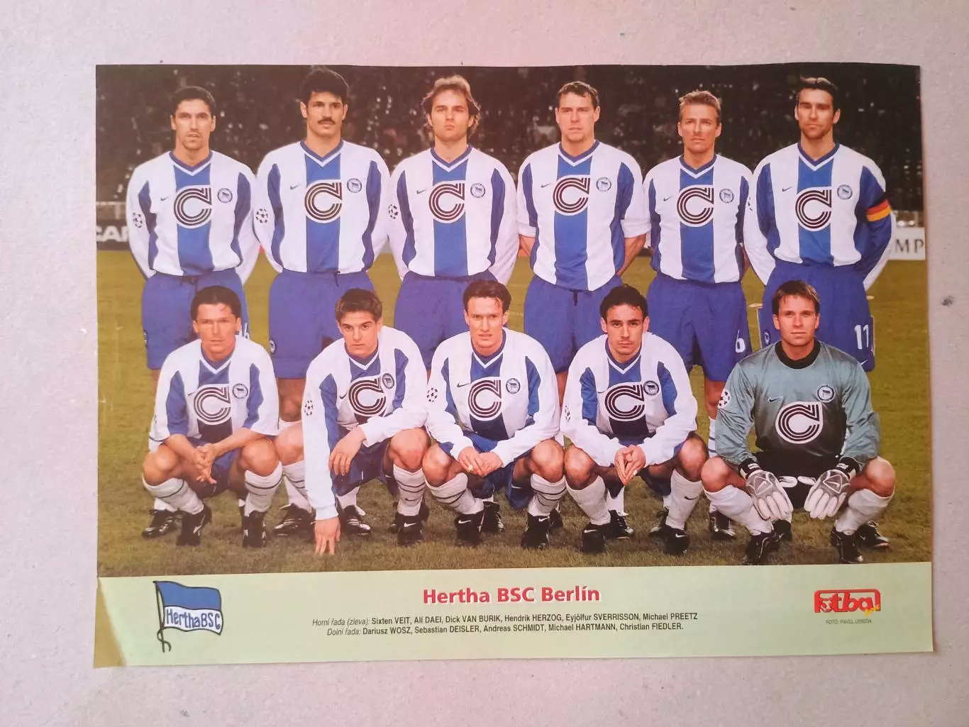Плакат А4- Hertha