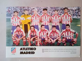 Плакат А4- Atletico Madrid