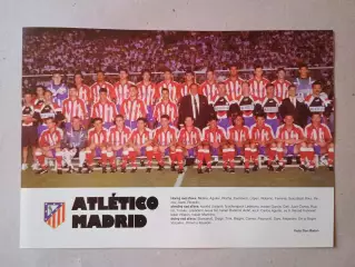 Плакат А4- Atletico Madrid 2