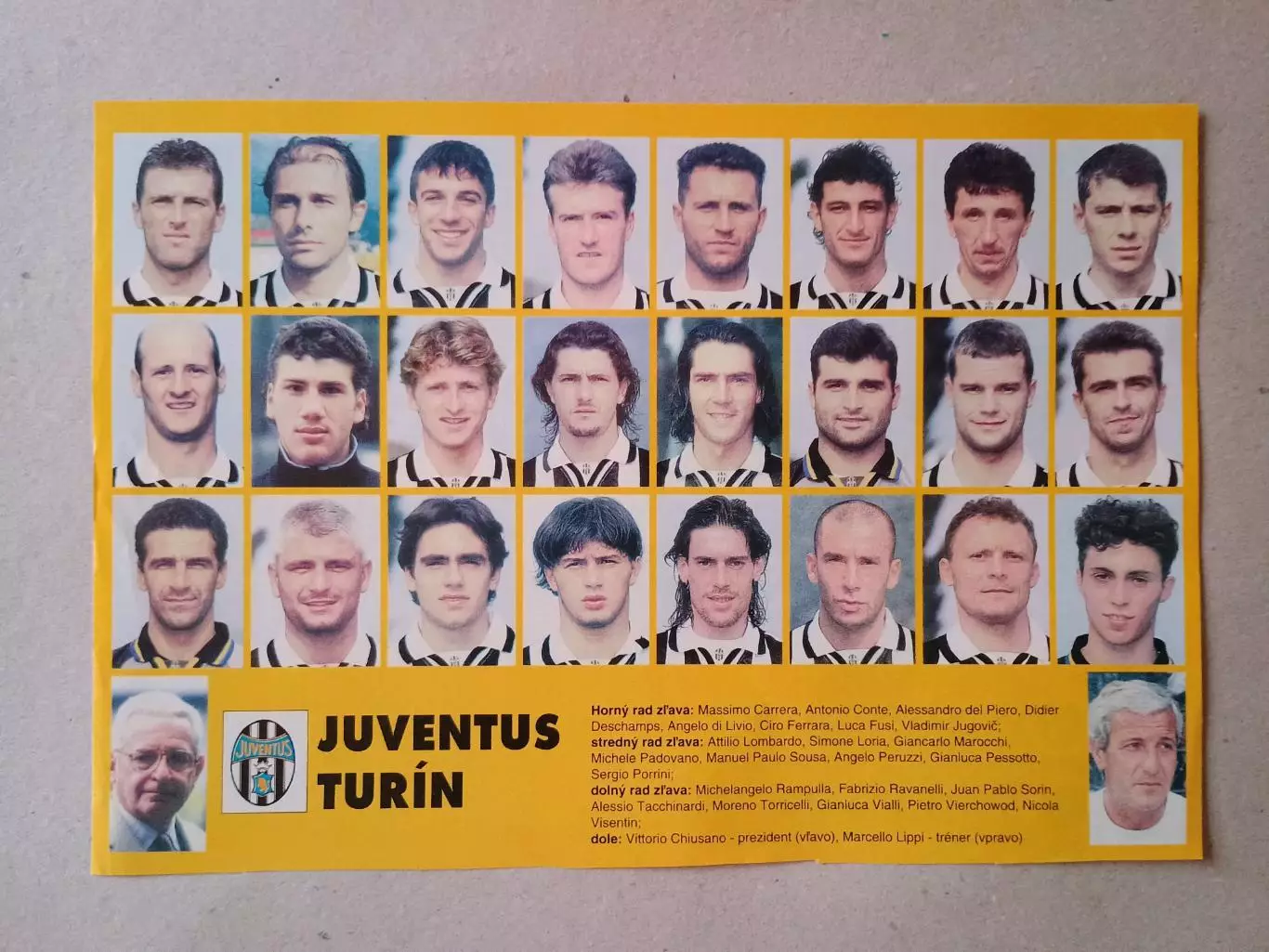 Плакат А4- Juventus
