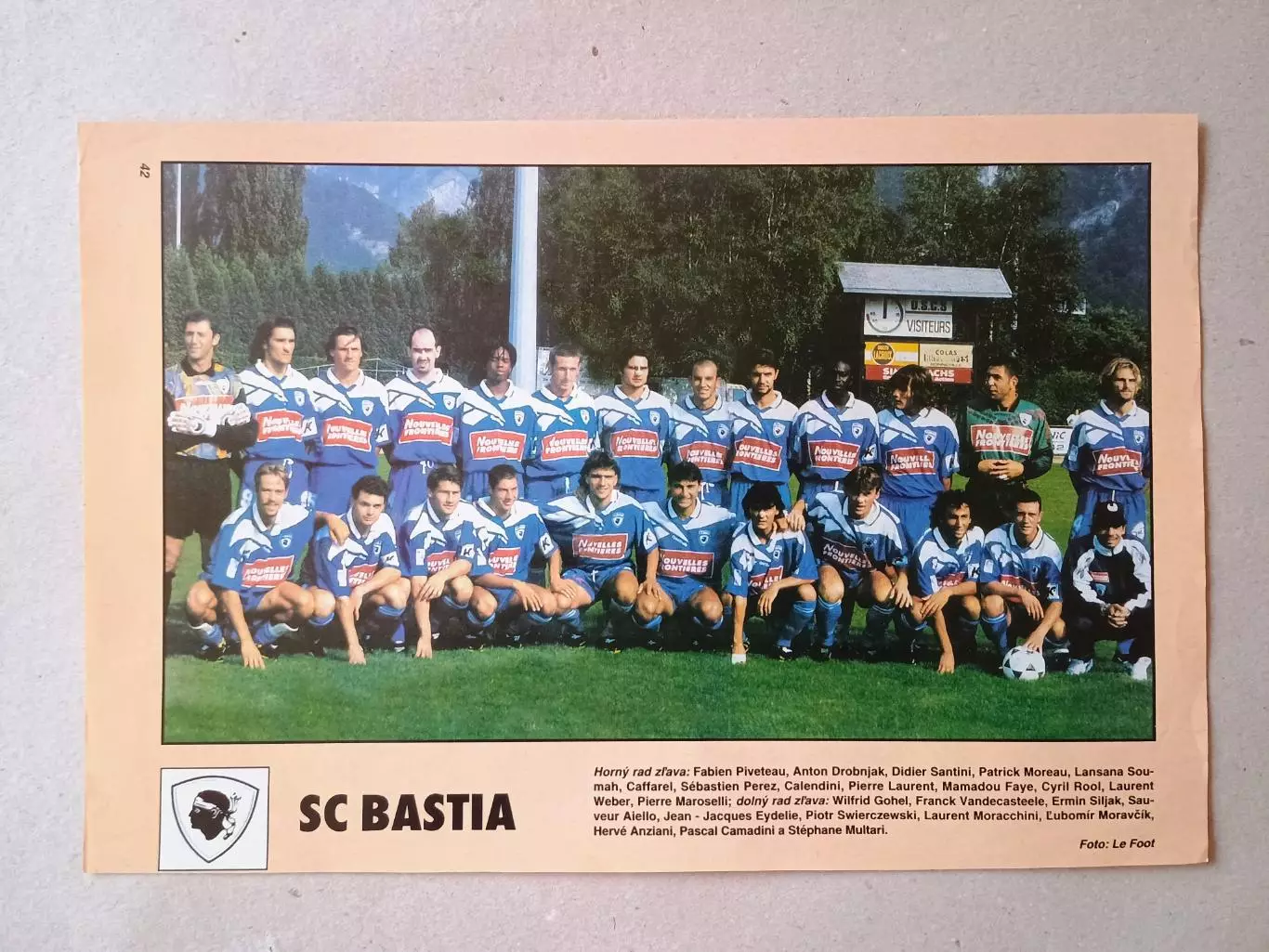 Плакат А4- Bastia