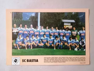 Плакат А4- Bastia