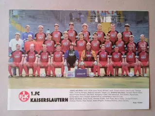 Плакат А4- Kaiserslautern