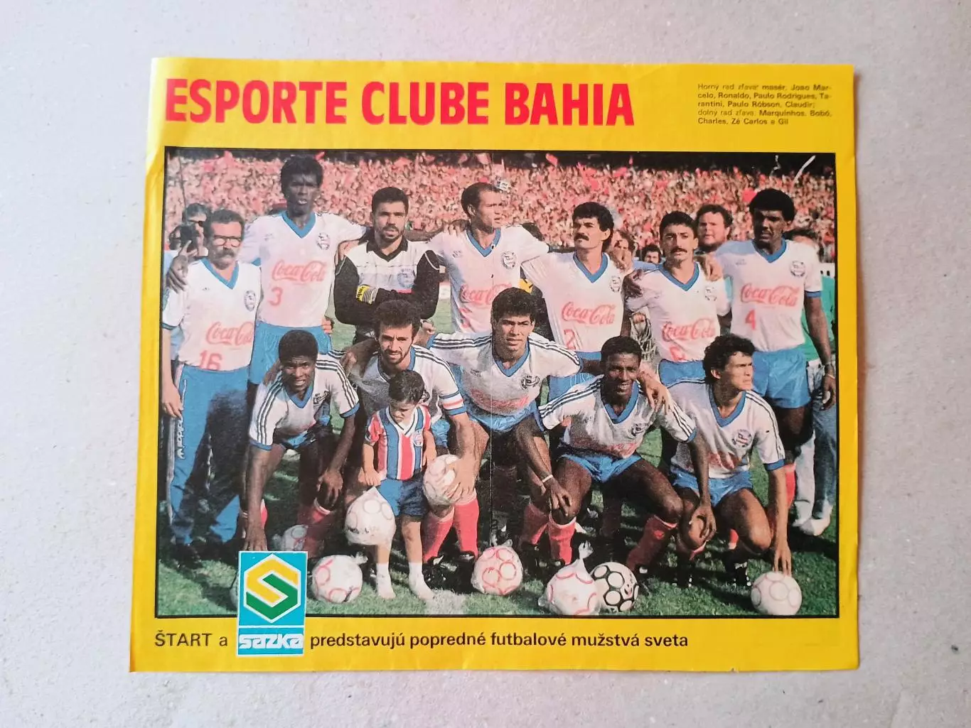 Плакат из журнала ,,Start- Bahia