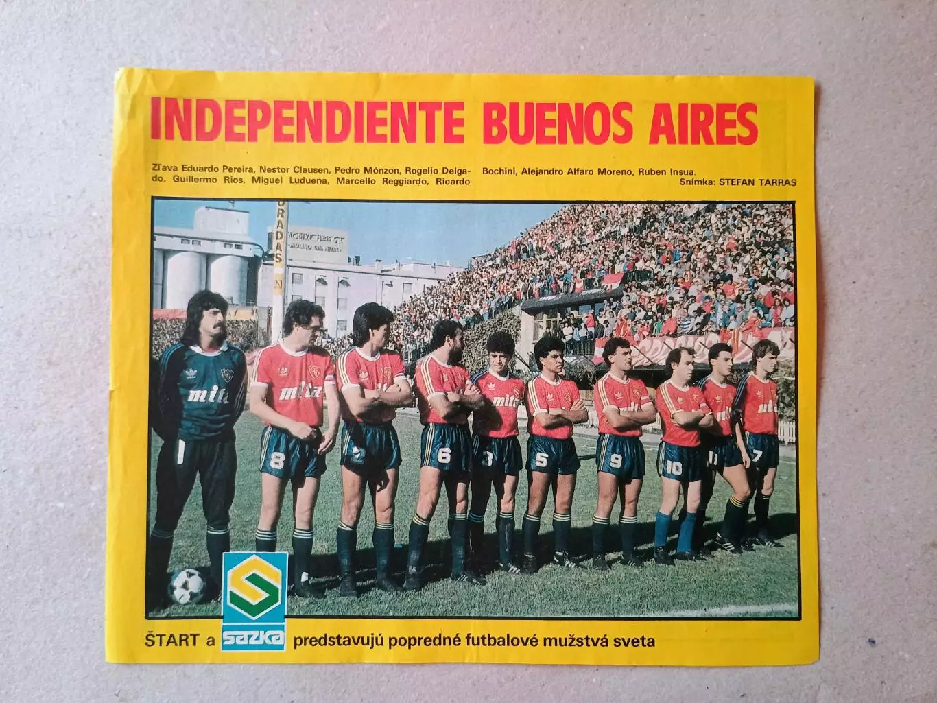 Плакат из журнала ,,Start- Independiete