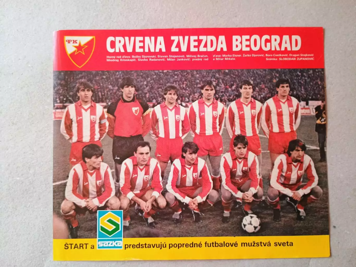 Плакат из журнала ,,Start- CZ Beograd