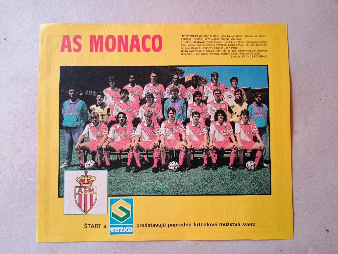 Плакат из журнала ,,Start- Monaco