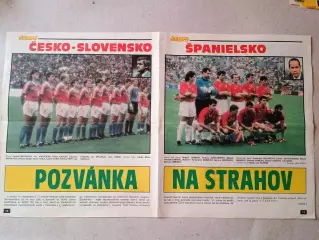 Плакат из журнала ,,Start- Czechoslovakia,Spain