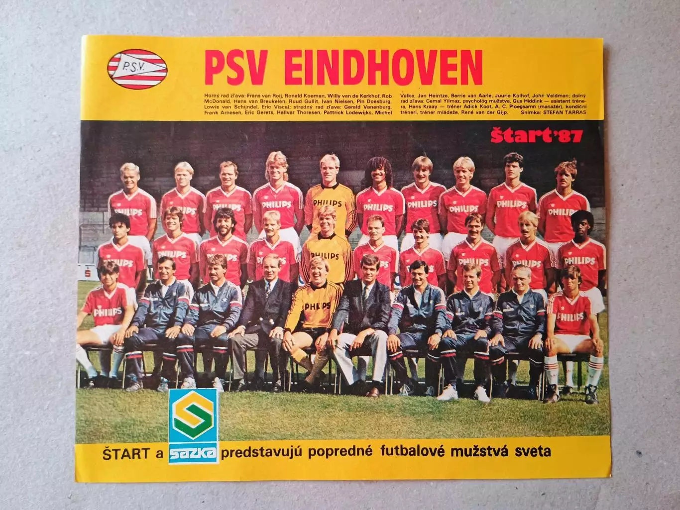 Плакат из журнала ,,Start- Eindhoven