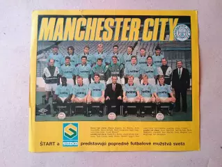 Плакат из журнала ,,Start- Manchester City
