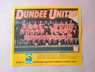 Плакат из журнала ,,Start- Dundee United