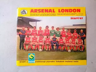 Плакат из журнала ,,Start- Arsenal