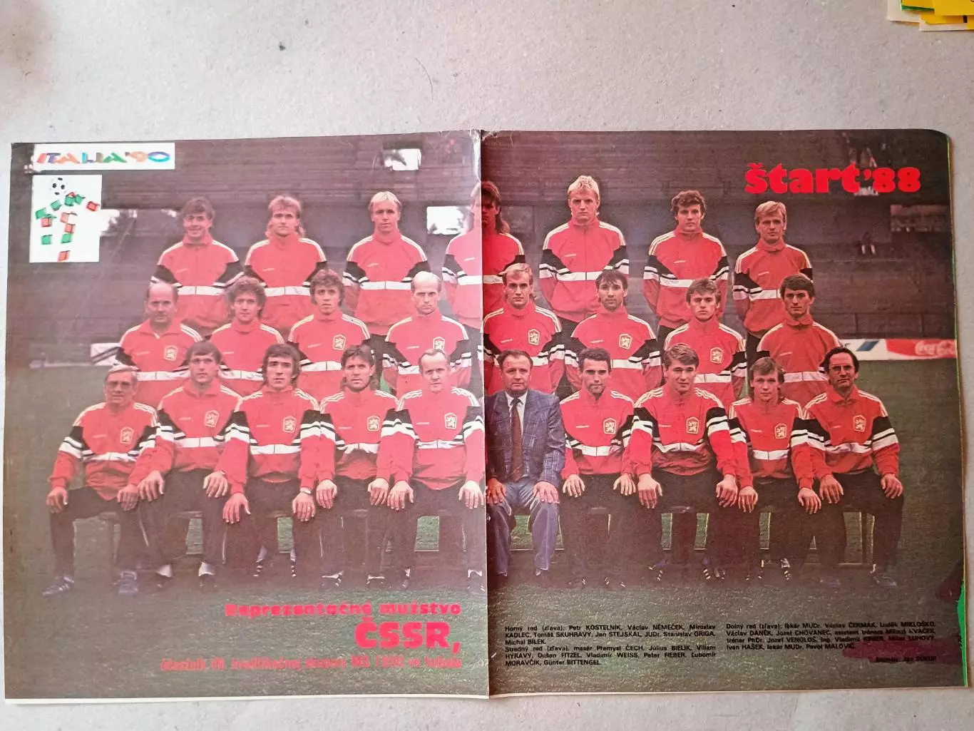 Плакат из журнала ,,Start- Czechoslovakia