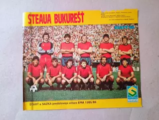 Плакат из журнала ,,Start- Steaua