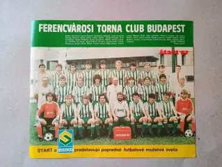 Плакат из журнала ,,Start- Ferencvaros