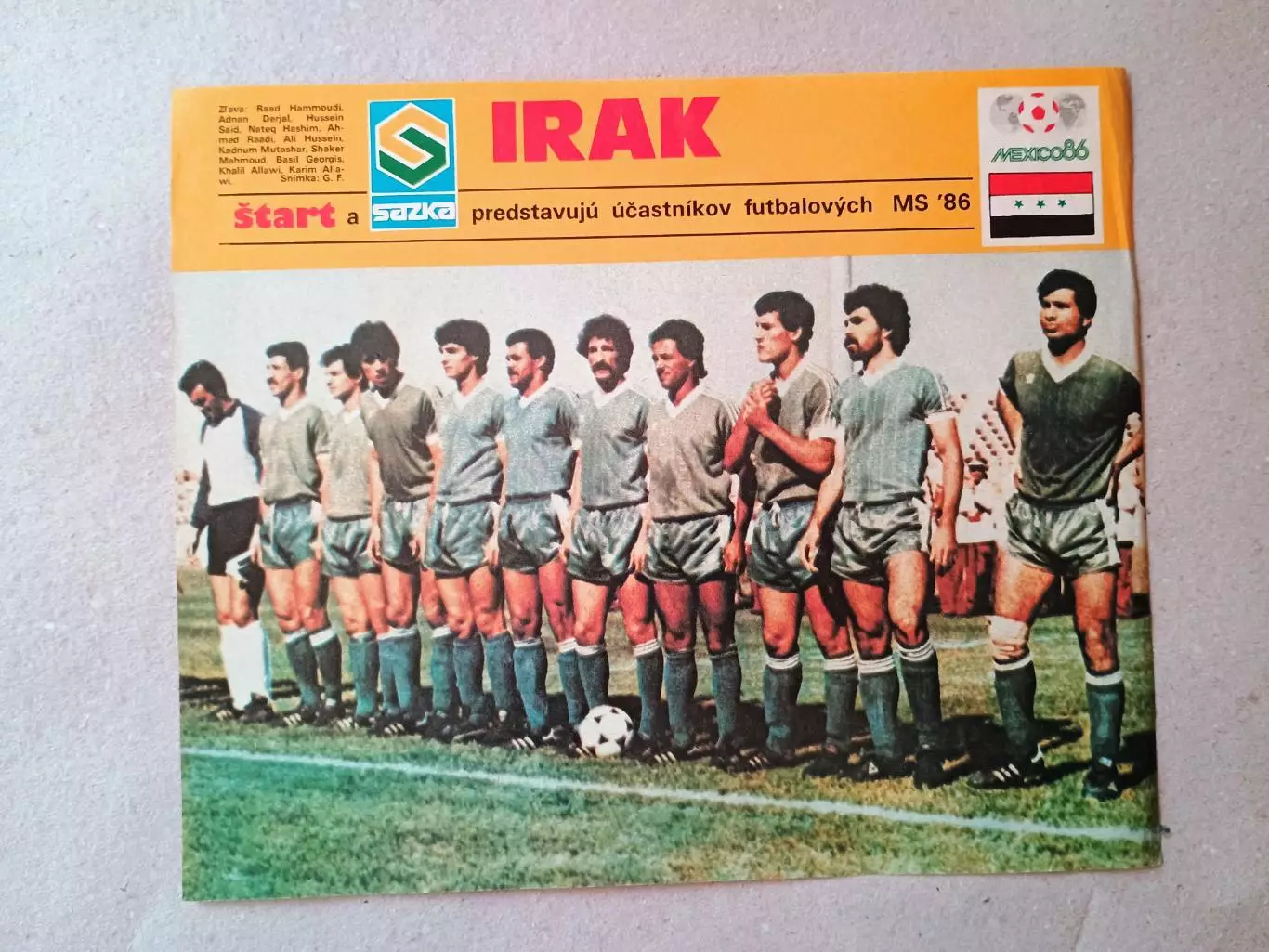 Плакат из журнала ,,Start- Irak