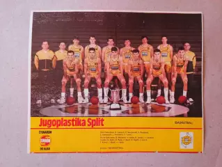 Плакат из журнала ,,Start- Jugoplastika Split 2