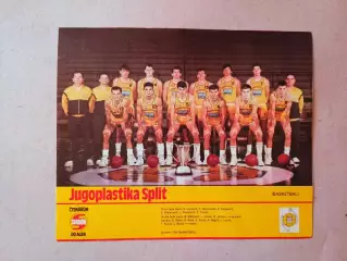 Плакат из журнала ,,Start- Jugoplastika Split 4