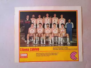 Плакат из журнала ,,Start- Cibona Zagreb