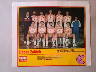 Плакат из журнала ,,Start- Cibona Zagreb 4