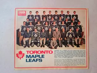 Плакат из журнала ,Stadion- Toronto