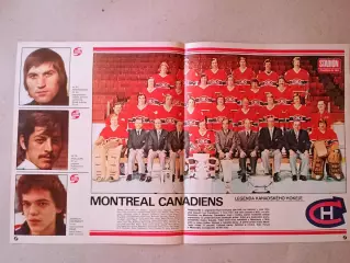 Плакат из журнала ,Stadion- Montreal 3