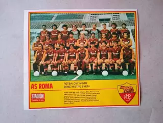 Плакат из журнала ,,Stadion- Roma