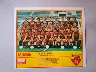 Плакат из журнала ,,Stadion- Roma 2