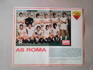 Плакат из журнала ,,Stadion- Roma 3
