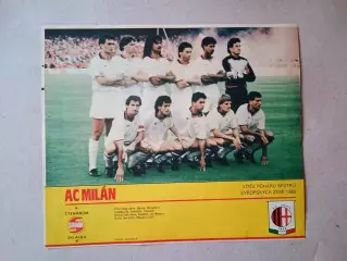 Плакат из журнала ,,Stadion- AC Milan 4