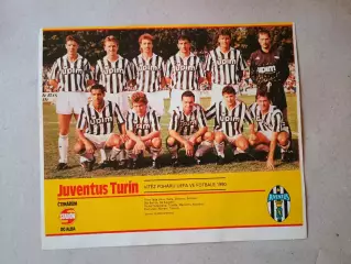 Плакат из журнала ,,Stadion- Juventus