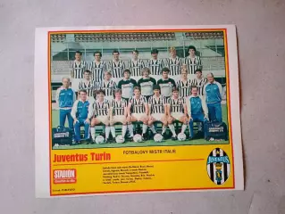 Плакат из журнала ,,Stadion- Juventus 8