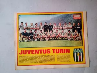 Плакат из журнала ,,Stadion- Juventus 12