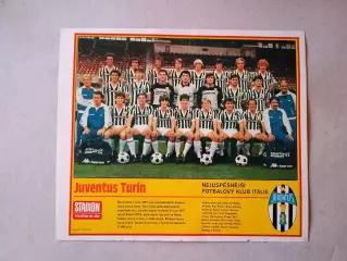 Плакат из журнала ,,Stadion- Juventus 13