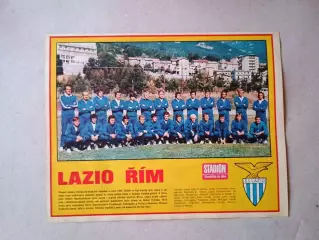Плакат из журнала ,,Stadion- Lazio